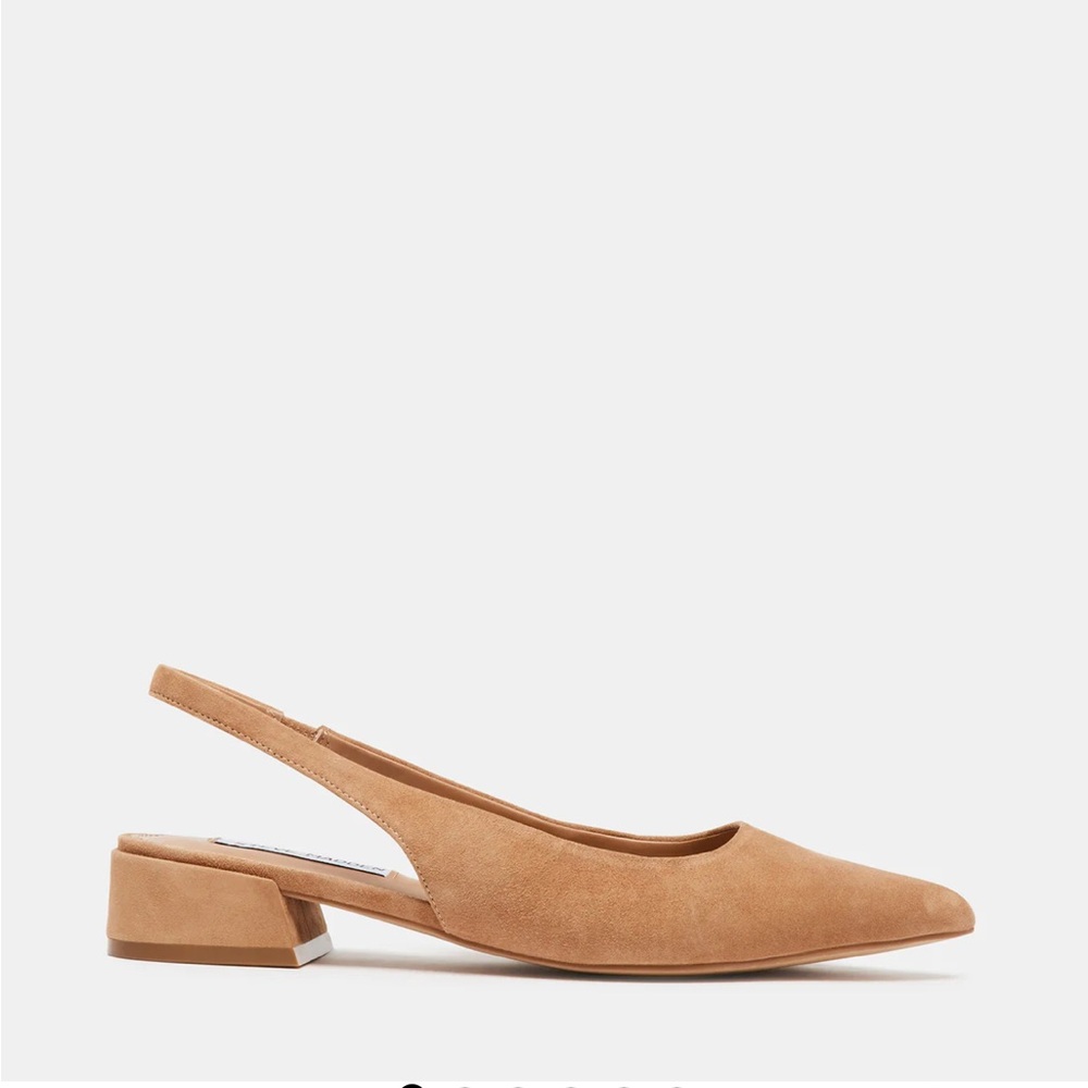 Steve Madden Camel/Tan Slingback Flats